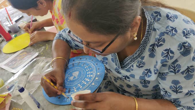 Art Workshop Week · Working photo 1