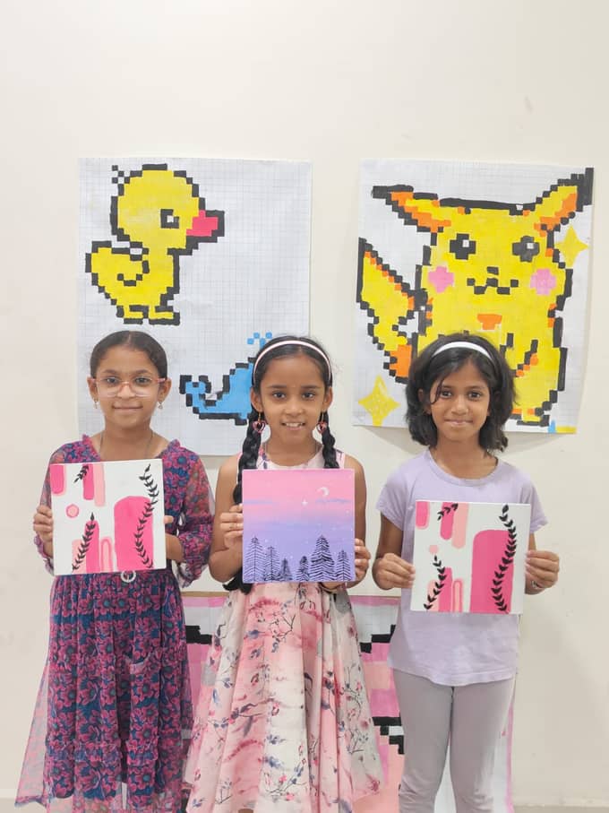 Art Workshop Week · Working photo 2