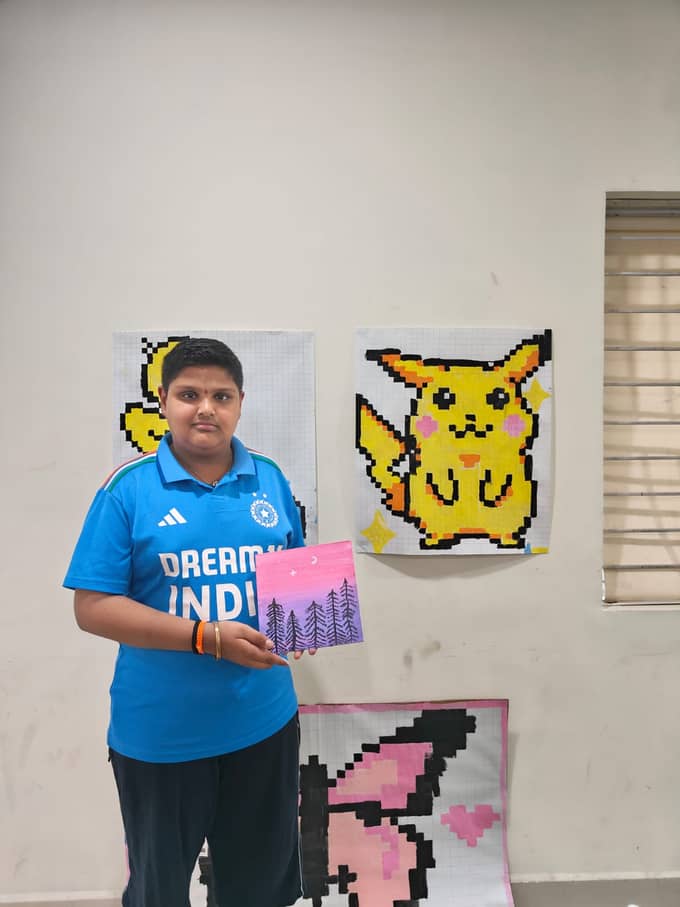 Art Workshop Week · Working photo 3