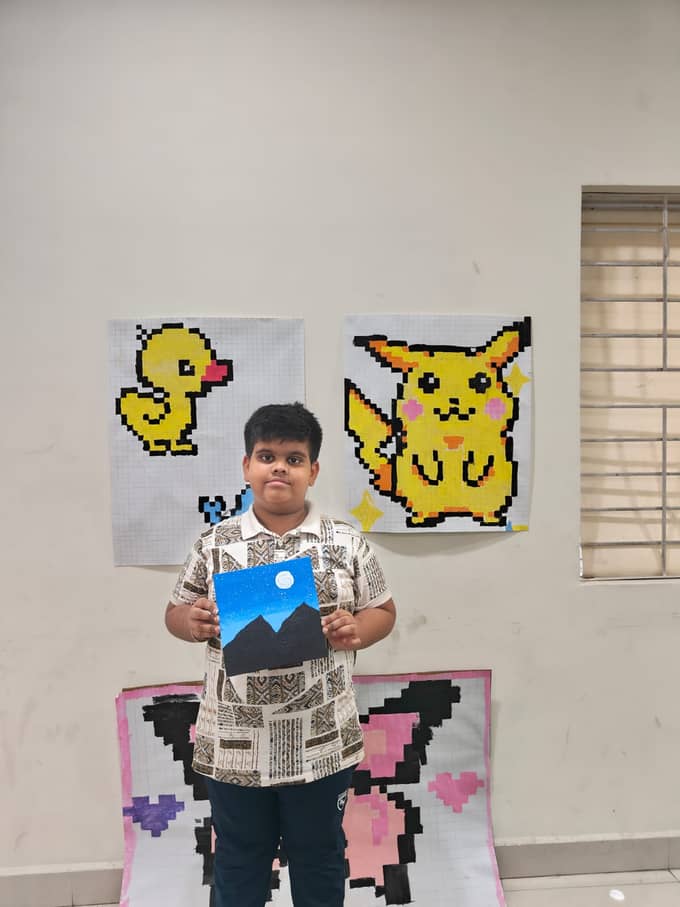 Art Workshop Week · Working photo 4