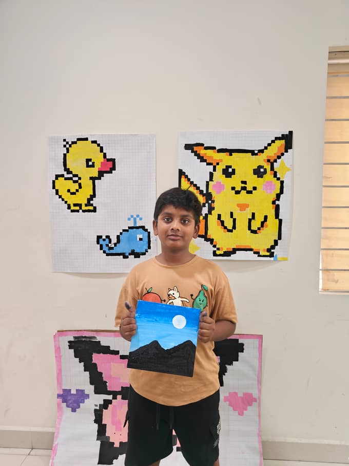 Art Workshop Week · Working photo 12