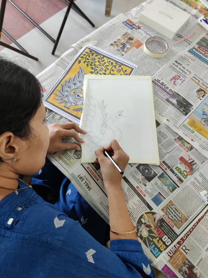 Art Workshop Week · Working photo 38