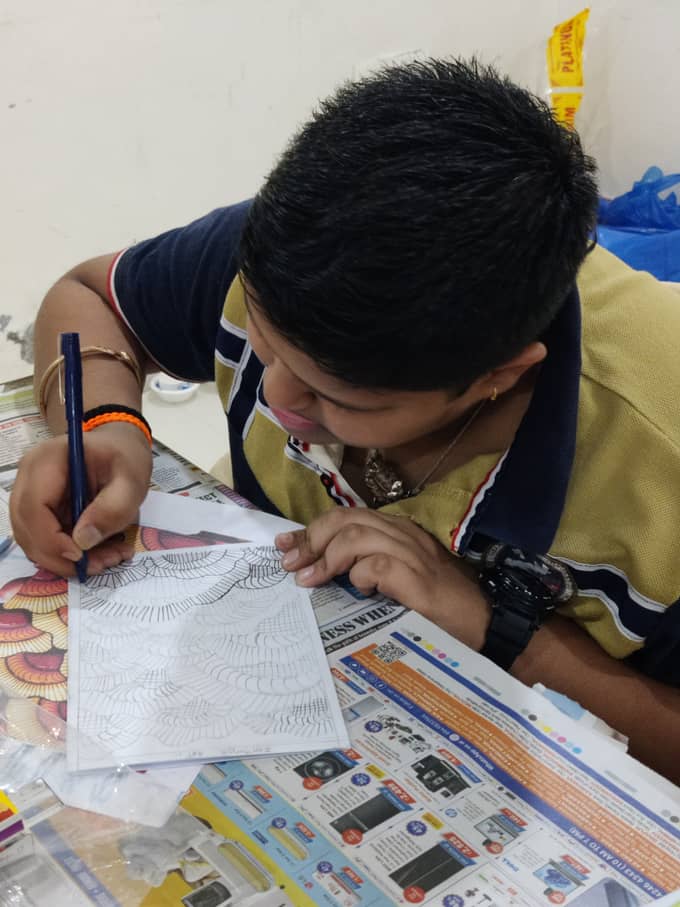 Art Workshop Week · Working photo 47